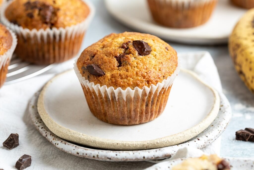 Banana & Chocolate Muffin