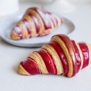 Raspberry croissant pastry from Casa Bake bakery.